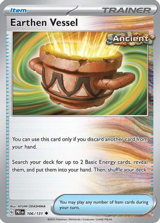 Earthen Vessel 106/131 - Reverse Holofoil Prismatic Evolutions