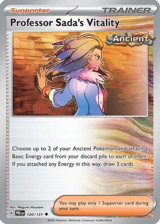 Professor Sada's Vitality 120/131 - Reverse Holofoil Prismatic Evolutions
