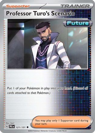 Professor Turo's Scenario 121/131 - Reverse Holofoil Prismatic Evolutions