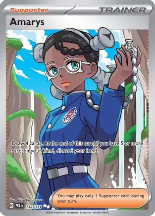 Amarys 132/131 - Holofoil Prismatic Evolution
