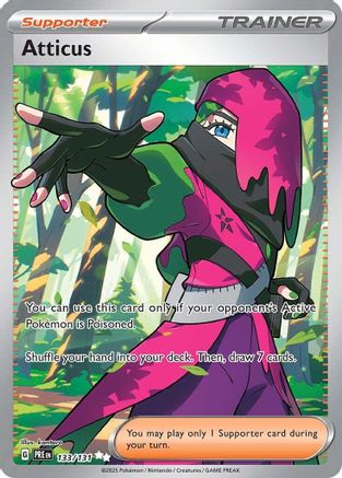 Atticus 133/131 - Holofoil Prismatic Evolutions