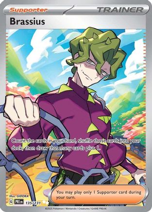 Brassius 135/131 - Holofoil Prismatic Evolutions