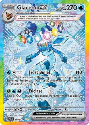 Glaceon ex 150/131 - Holofoil Prismatic Evolutions