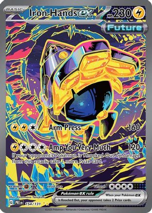 Iron Hands ex 154/131 - Holofoil Prismatic Evolutions