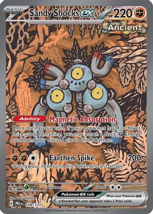 Sandy Shocks ex 159/131 - Holofoil Prismatic Evolutions
