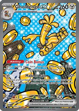 Gholdengo ex 164/131 - Holofoil Prismatic Evolutions