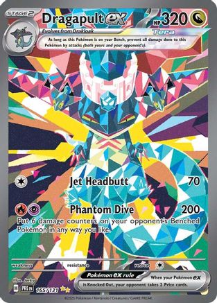 Dragapult ex 165/131 - Holofoil Prismatic Evolutions