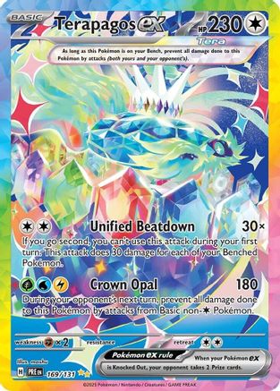 Terapagos ex 169/131 - Holofoil Prismatic Evolutions
