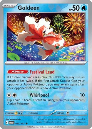 Goldeen (Poke Ball Pattern) 020/131 - Holofoil Prismatic Evolutions