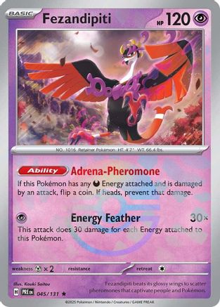 Fezandipiti (Poke Ball Pattern) 045/131 - Holofoil Prismatic Evolutions