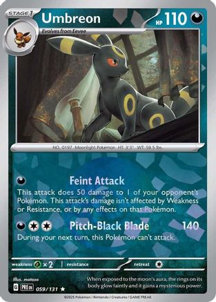 Umbreon (Poke Ball Pattern) 059/131 - Holofoil Prismatic Evolutions