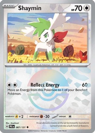 Shaymin (Poke Ball Pattern) 087/131 - Holofoil Prismatic Evolutions