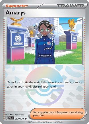 Amarys (Poke Ball Pattern) 093/131 - Holofoil Prismatic Evolutions