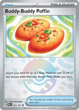 Buddy-Buddy Poffin (Poke Ball Pattern) 101/131 - Holofoil Prismatic Evolutions