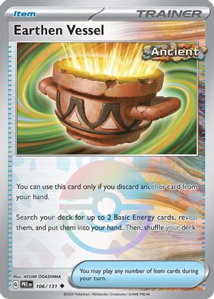 Earthen Vessel (Poke Ball Pattern) 106/131 - Holofoil Prismatic Evolutions
