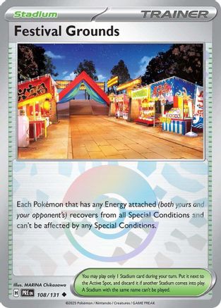 Festival Grounds (Poke Ball Pattern) 108/131 - Holofoil Prismatic Evolutions