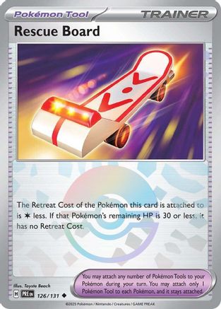 Rescue Board (Poke Ball Pattern) 126/131 - Holofoil Prismatic Evolutions