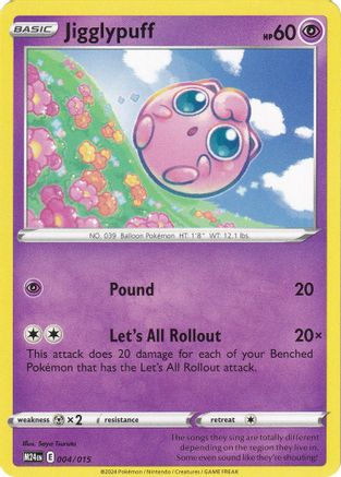 Jigglypuff 004  McDonalds Promos 2024