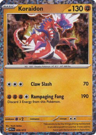 Koraidon 008  - Holofoil McDonalds Promos 2024