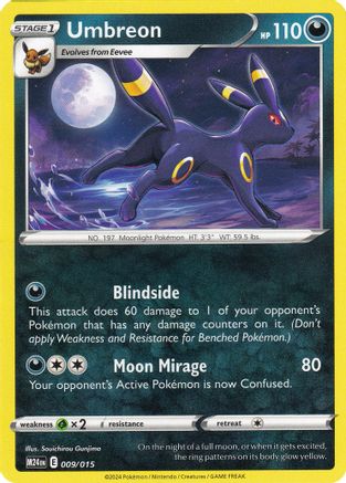 Umbreon 009  McDonalds Promos 2024