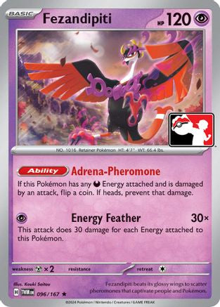 Fezandipiti 096/167  Prize Pack Series Cards