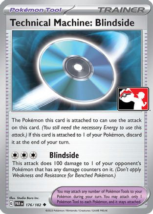 Technical Machine: Blindside 176/182  - Holofoil Prize Pack Series Cards