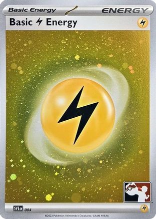 Basic Lightning Energy (Cosmos Holo) 004  - Holofoil Prize Pack Series Cards