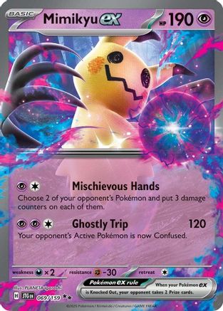 Mimikyu ex 069/159 - Holofoil Journey Together - Double Rare