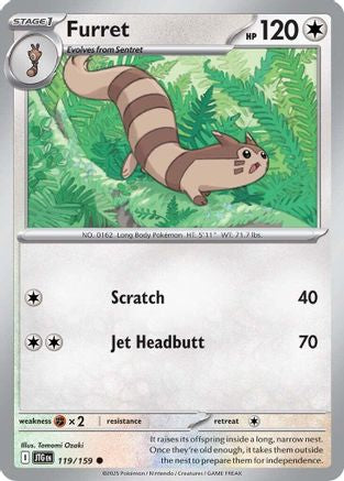 Furret 119/159 Journey Together - Common