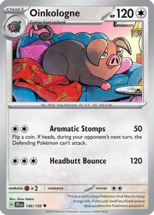 Oinkologne 140/159 - Reverse Holofoil Journey Together - Uncommon