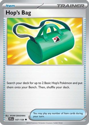 Hop's Bag 147/159 - Reverse Holofoil Journey Together - Uncommon