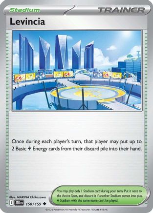 Levincia 150/159 - Reverse Holofoil Journey Together - Uncommon
