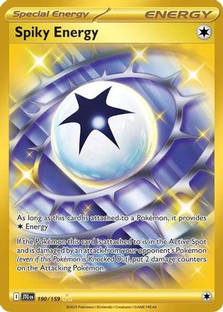 Spiky Energy 190/159 - Holofoil Journey Together - Hyper Rare