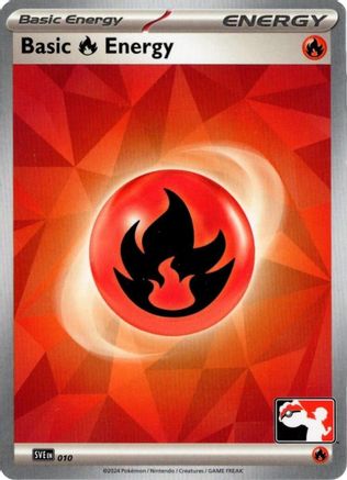 Basic Fire Energy 010  Prize Pack Series Cards