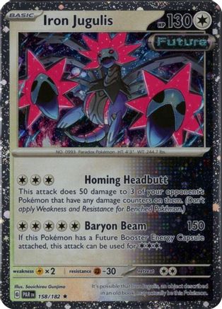 Iron Jugulis (Cosmos Holo) 158/182  - Holofoil Miscellaneous Cards & Products