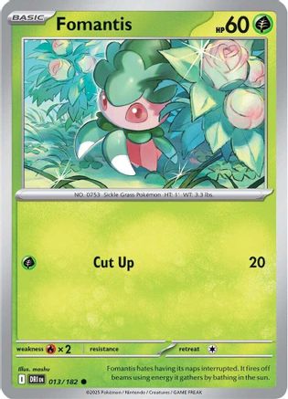 Fomantis 013/182 Destined Rivals - Common