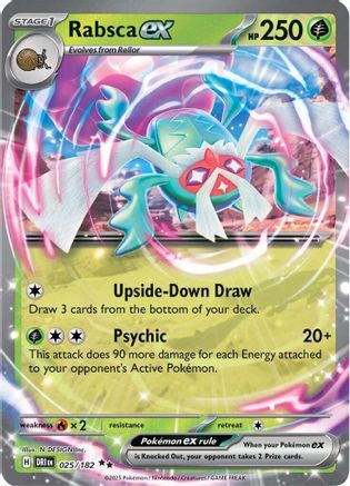 Rabsca ex 025/182 - Holofoil Destined Rivals