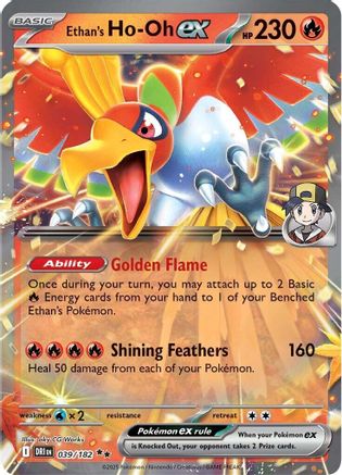 Ethan's Ho 039/182 - Holofoil Destined Rivals