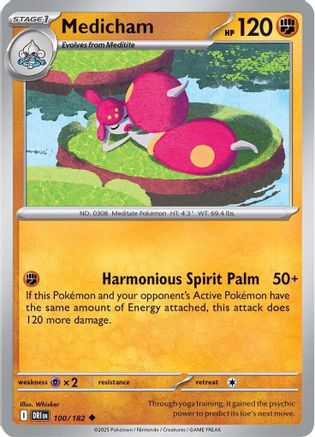 Medicham 100/182 Destined Rivals - Uncommon