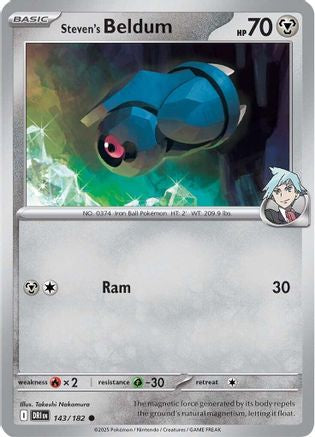Steven's Beldum 143/182 Destined Rivals - Common