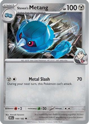 Steven's Metang 144/182 Destined Rivals - Uncommon
