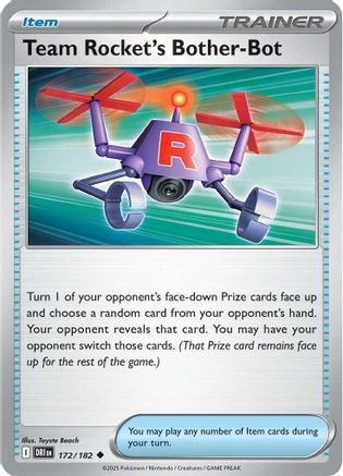 Team Rocket's Bother-Bot 172/182 Destined Rivals - Uncommon