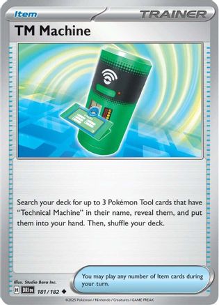 TM Machine 181/182 - Reverse Holofoil Destined Rivals - Uncommon