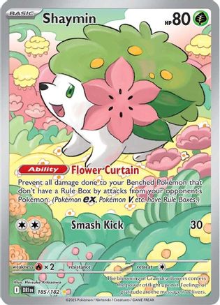 Shaymin 185/182 - Holofoil Destined Rivals
