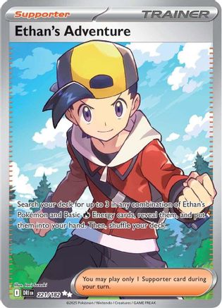 Ethan's Adventure 221/182 - Holofoil Destined Rivals