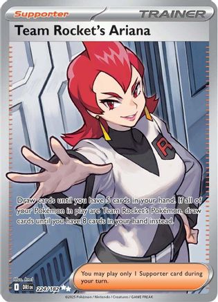 Team Rocket's Ariana 224/182 - Holofoil Destined Rivals