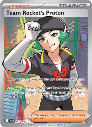 Team Rocket's Proton 227/182 - Holofoil Destined Rivals