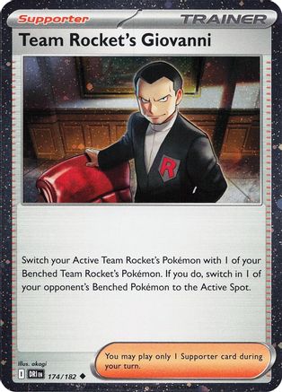 Team Rocket's Giovanni (Cosmos Holo) 174  - Holofoil Miscellaneous Cards & Products