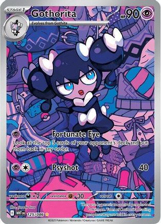 Gothorita 125/086 - Holofoil White Flare