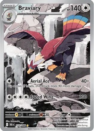 Braviary 155/086 - Holofoil Black Bolt